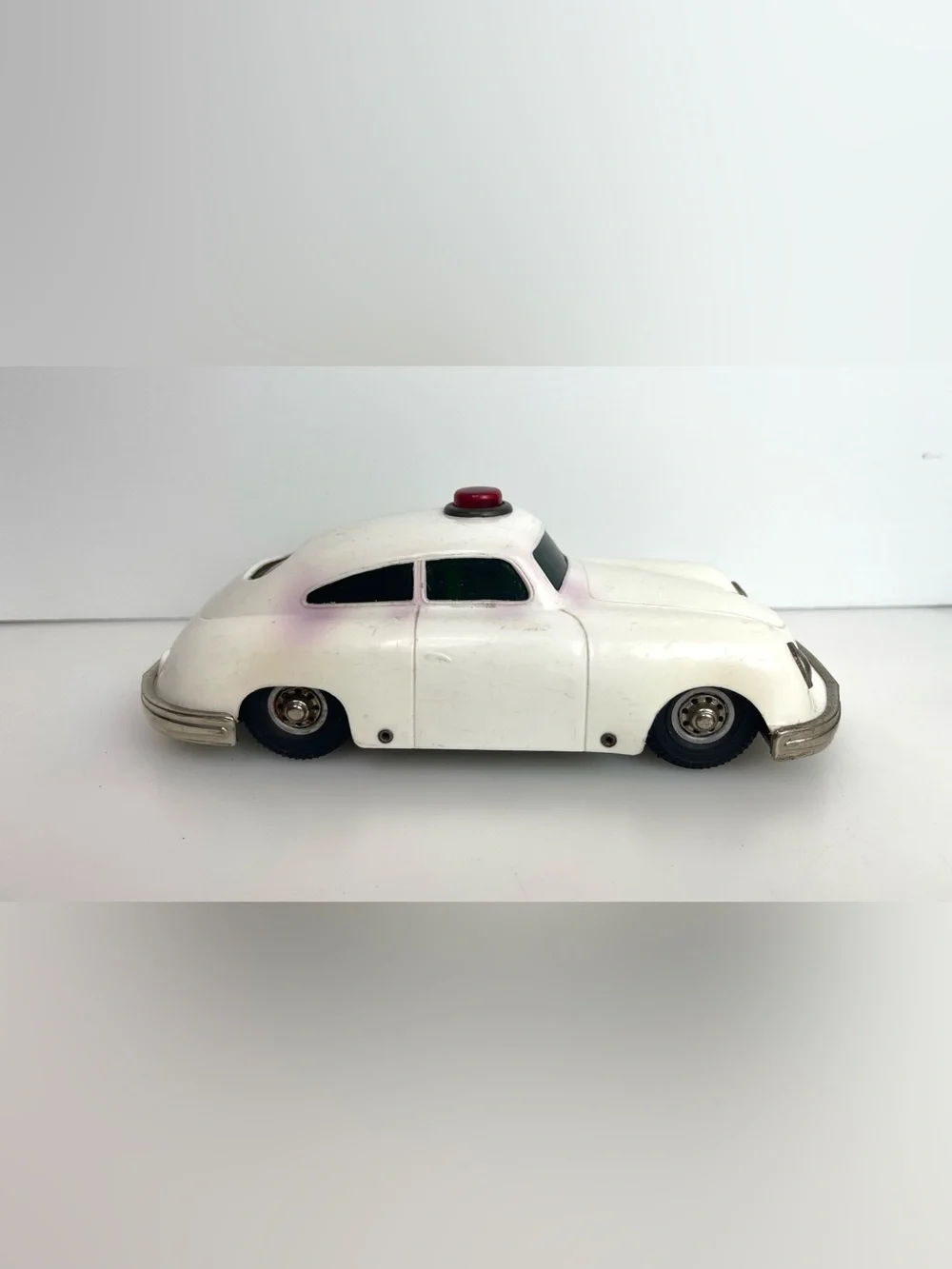 Vintage 1960s Porsche 356 Polizei Police friction car toy collectible